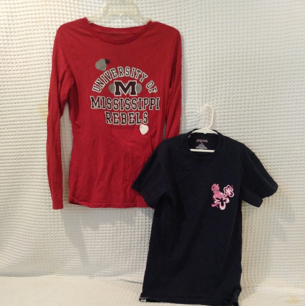 Ole miss rebel tees